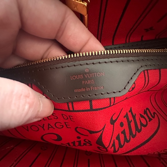 AUTHENTIC LOUIS VUITTON NEVERFULL PM DE - Picture 10 of 13